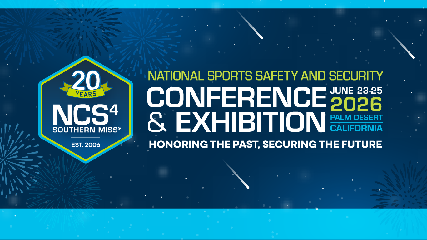2026 National Sports Safety and Security Conference & Exhibition banner